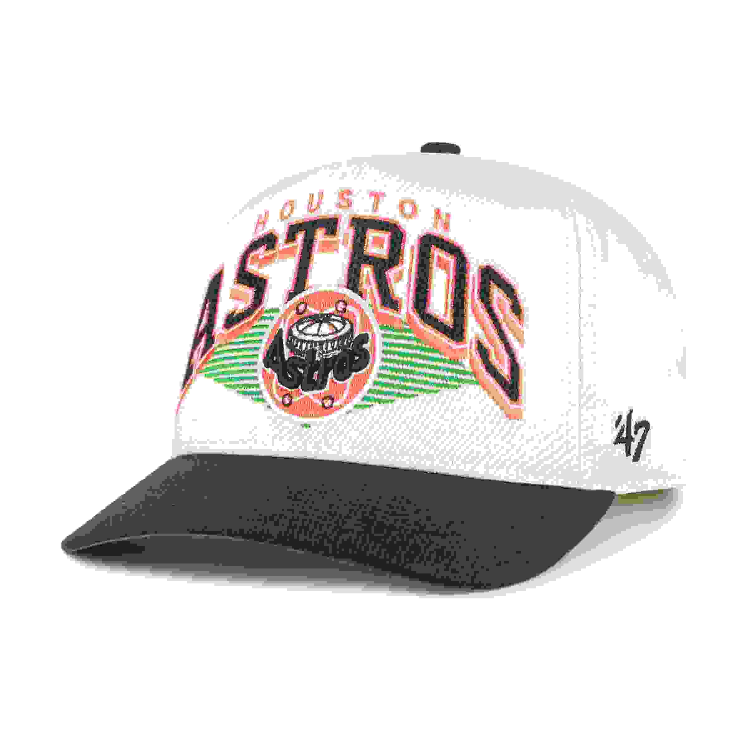 47 Houston Astros Cooperstown Pomona Hitch Snapback Hat - Natural